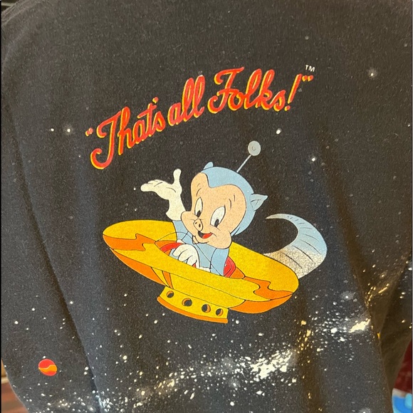 Vintage 90s Nike Air Michael Jordan Space Jam single stitch super rare tee - Picture 4 of 12